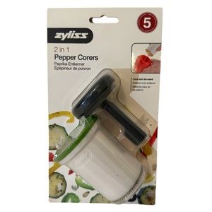 2 in 1 Pepper Corer Kitchen Tool - New in Box